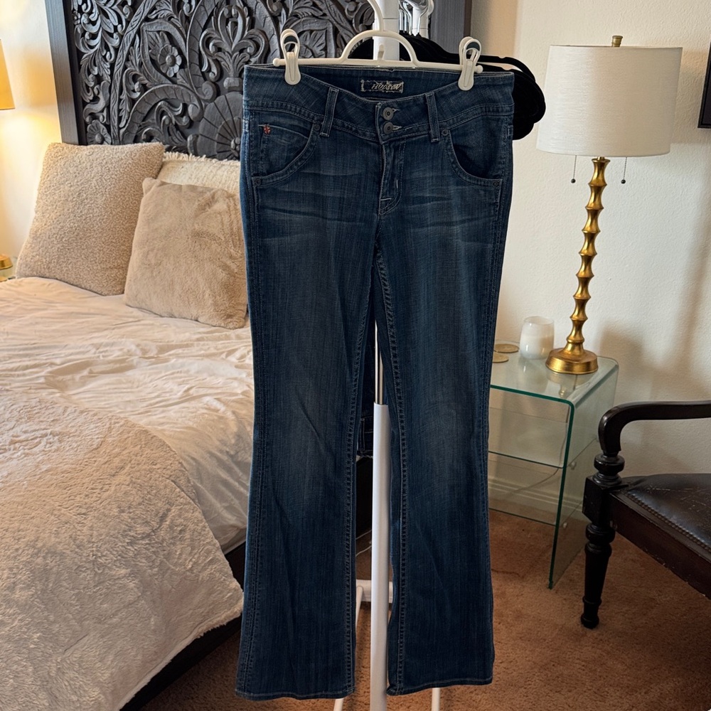 Hudson Jeans Dark Blue Boot Cut Denim
